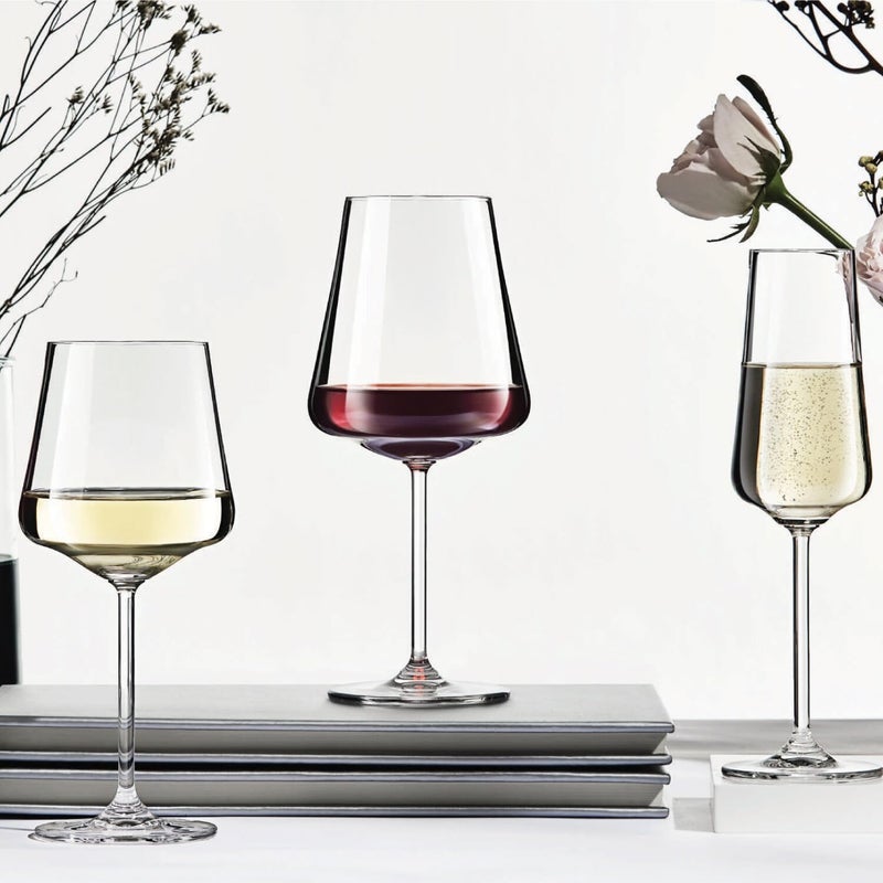 Ocean Allure Sparkling Wine Glass - 220ml (Set of 6) - Elegant Stemware for Champagne, Prosecco, Cava & Sparkling Cocktails - Image 2